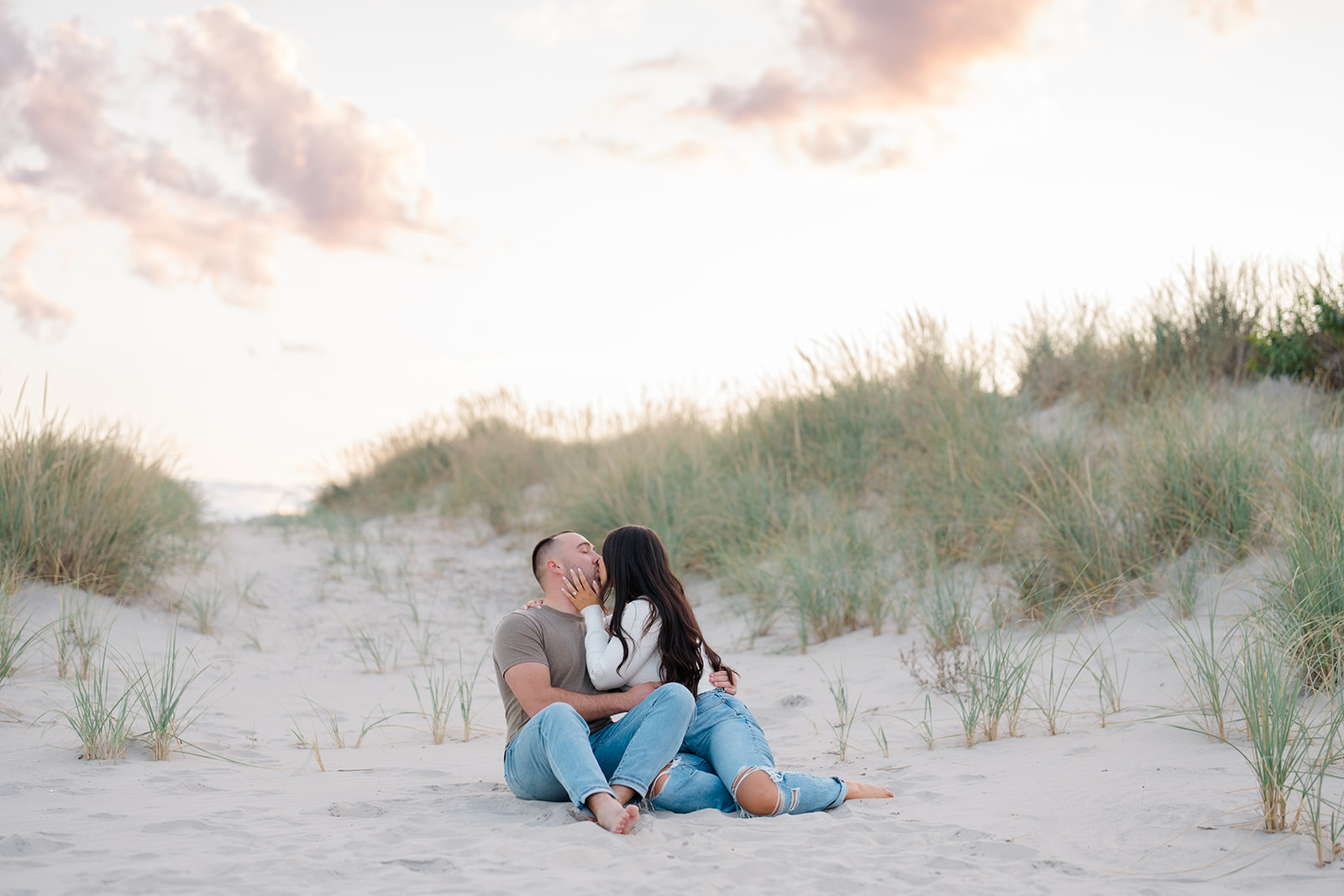 Avalon, New Jersey beach engagement session