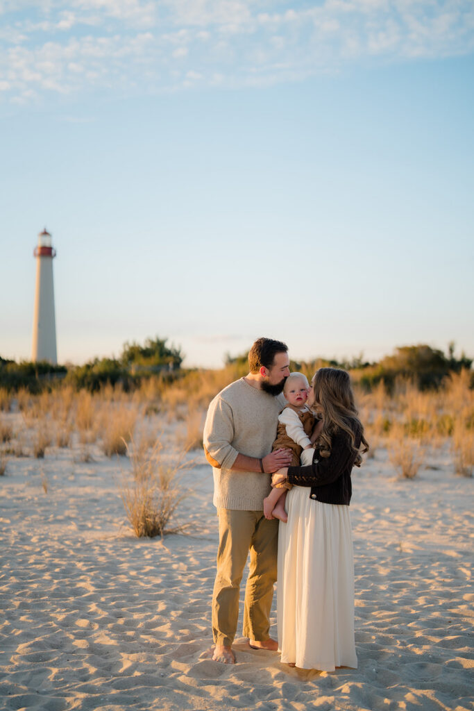 Cape May Lighthouse at sunset New Jersey